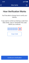 Okta FastPass有効化時の認証コードの確認方法