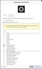 Créez des permissions personnalisées dans Okta Workflows.