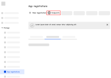 Points de terminaison dans Microsoft Entra ID