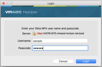 vmware horizon view client integration