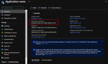 L'image indique où trouver l'ID client pour votre application.